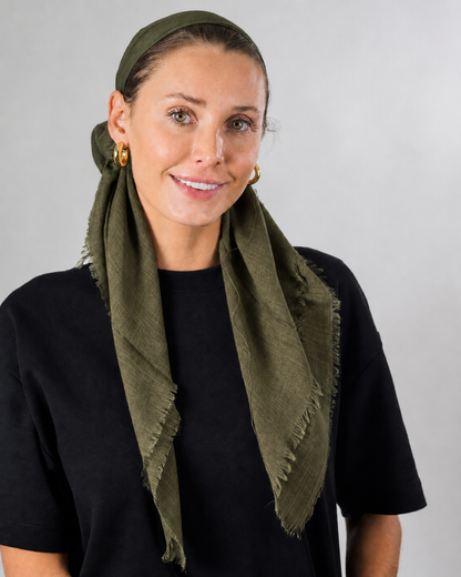 Single Tone Pre-Tied Fringe With Grip