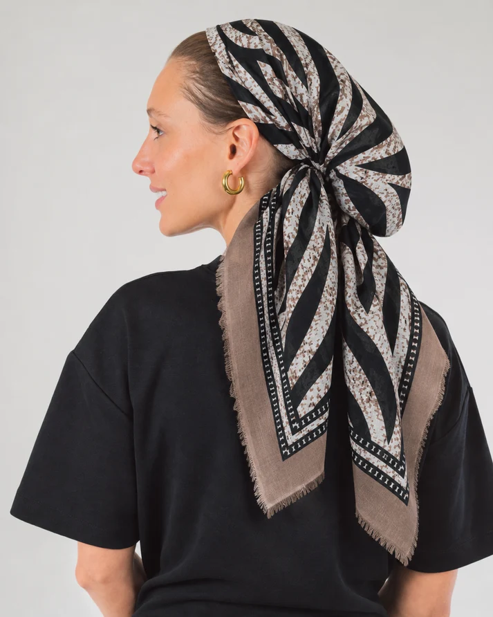 Zebra Chic Pre-tied