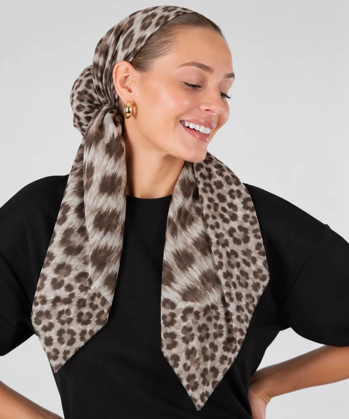 Leopard Luxe Pre-tied