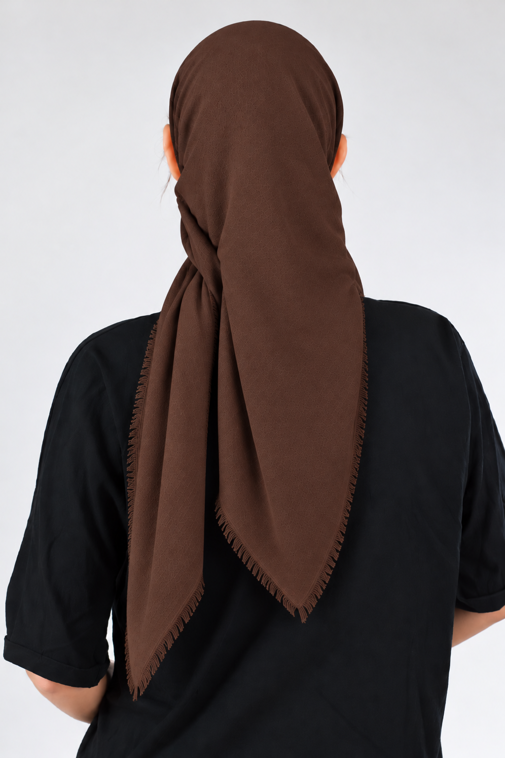Single Tone Pre-Tied Fringe With Grip - Open Back