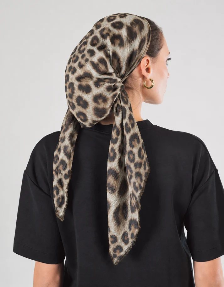 Leopard Luxe Pre-tied