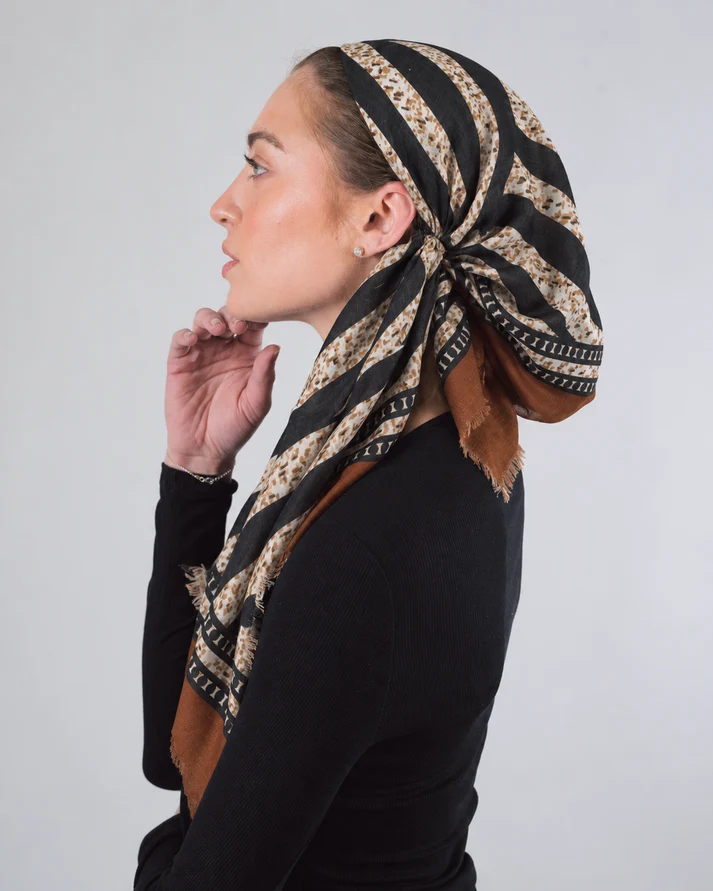 Zebra Chic Pre-tied
