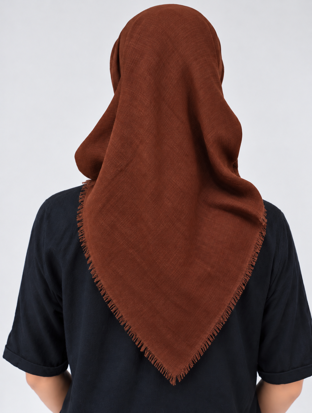 Single Tone Pre-Tied Fringe With Grip - Open Back