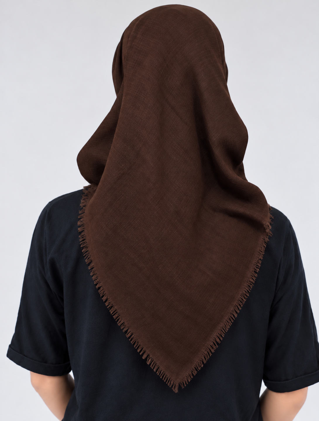 Single Tone Pre-Tied Fringe With Grip - Open Back