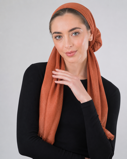 Single Tone Pre-Tied Fringe With Grip