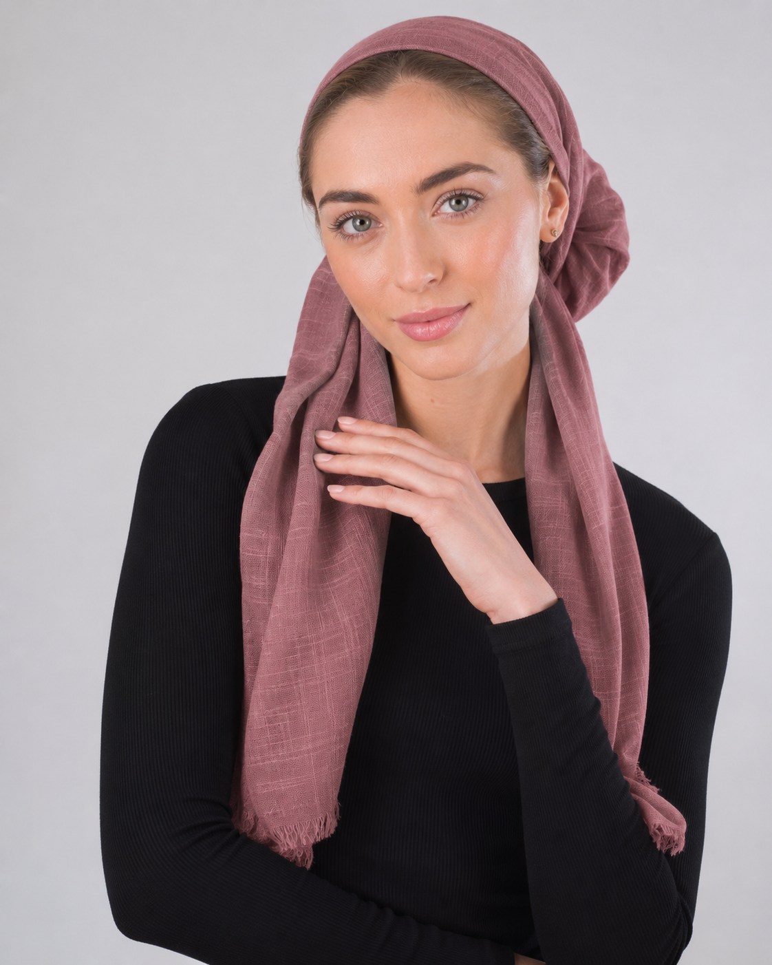 Single Tone Pre-Tied Fringe With Grip