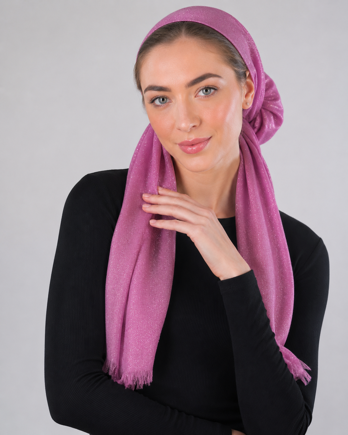Single Tone Pre-Tied Fringe With Grip