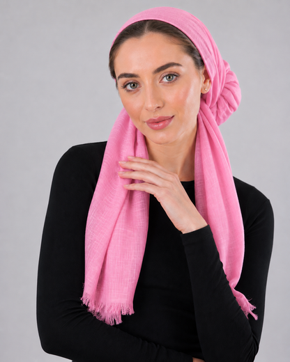 Single Tone Pre-Tied Fringe With Grip